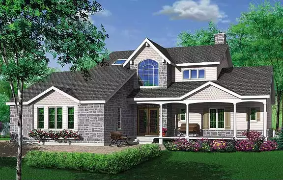 image of canadian house plan 1172